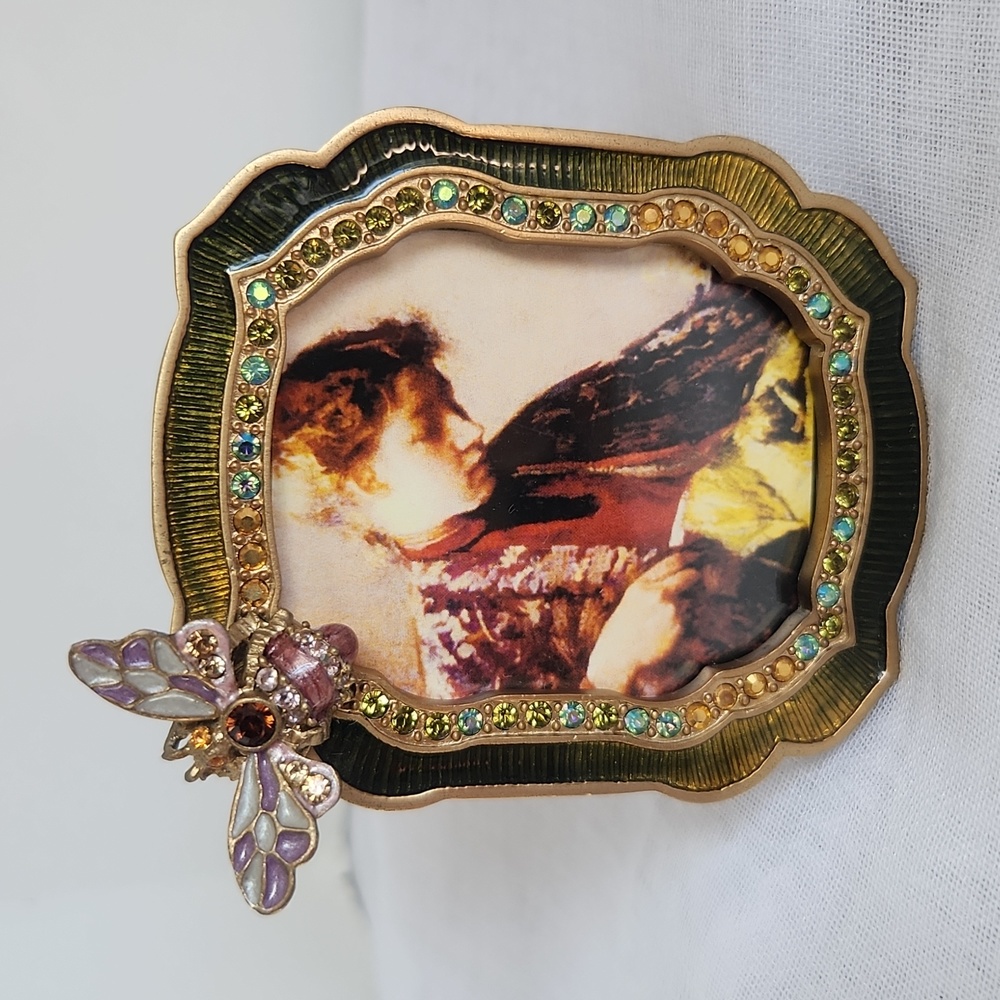 Jay Strongwater "Brooke" Mini Bee Frame - Retail $195